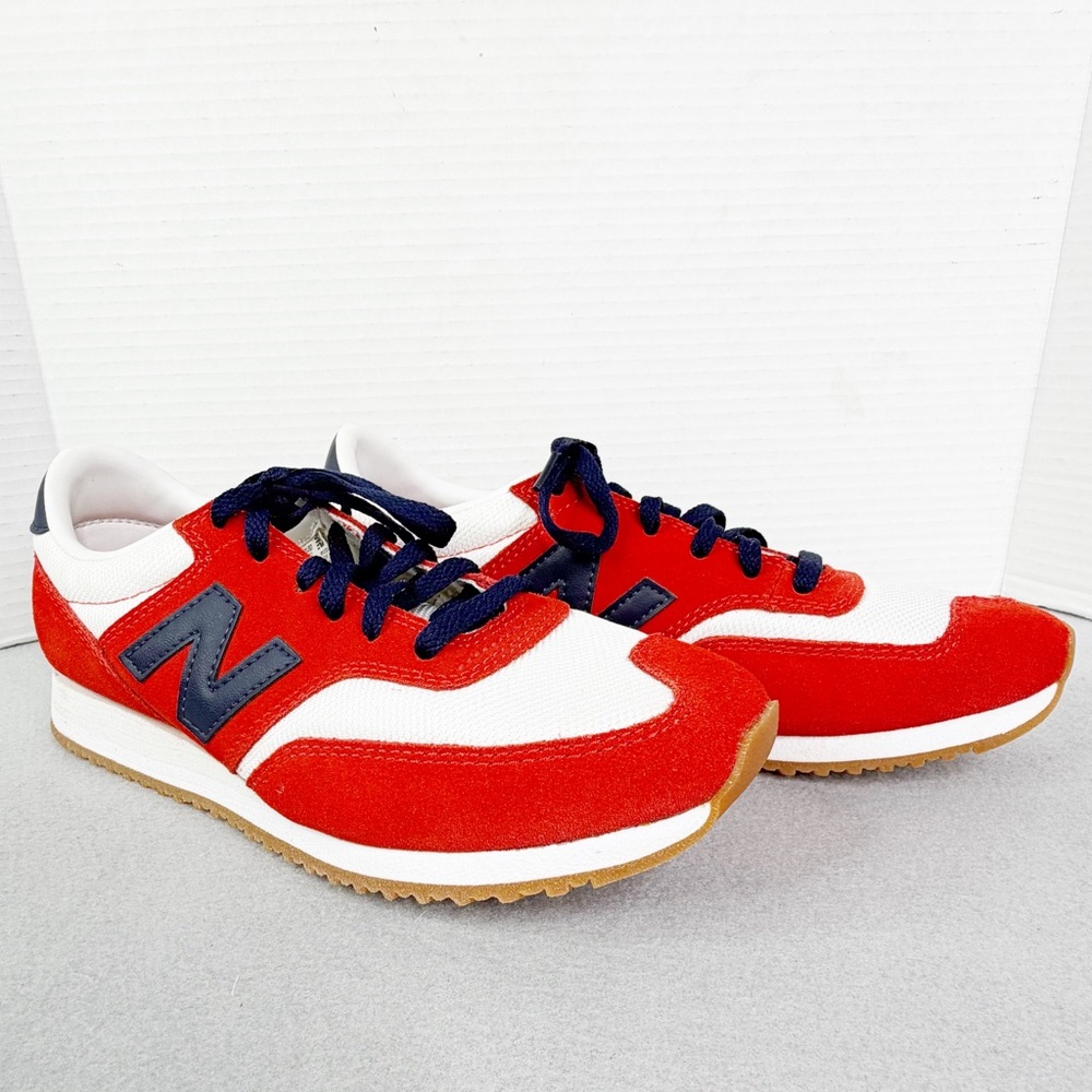 New Balance 620 X J Crew Red White Suede Classic Sneakers Size 9.5 New No Box